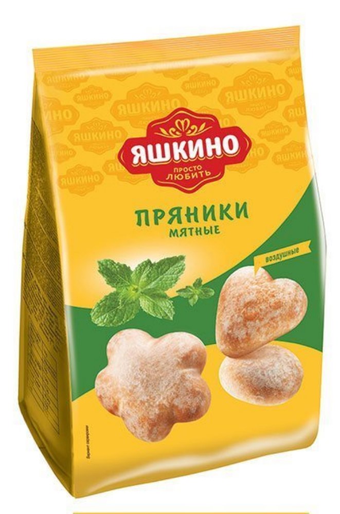 Пряники Яшкино мятные 350г