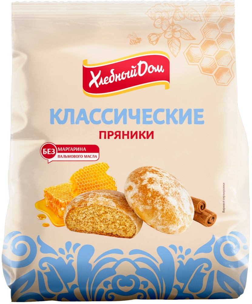 Пряники классичесские Хлебный дом 300г