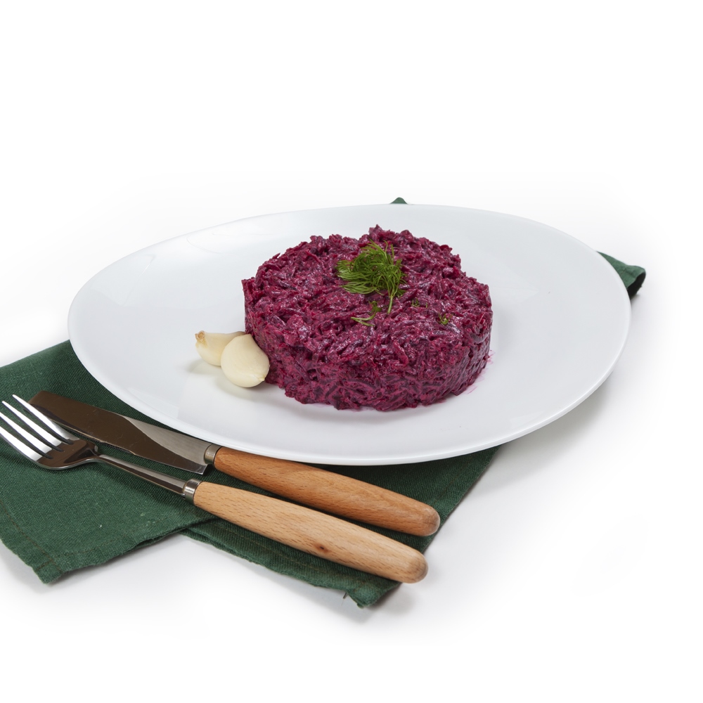 Салат из свеклы с чесноком 200г