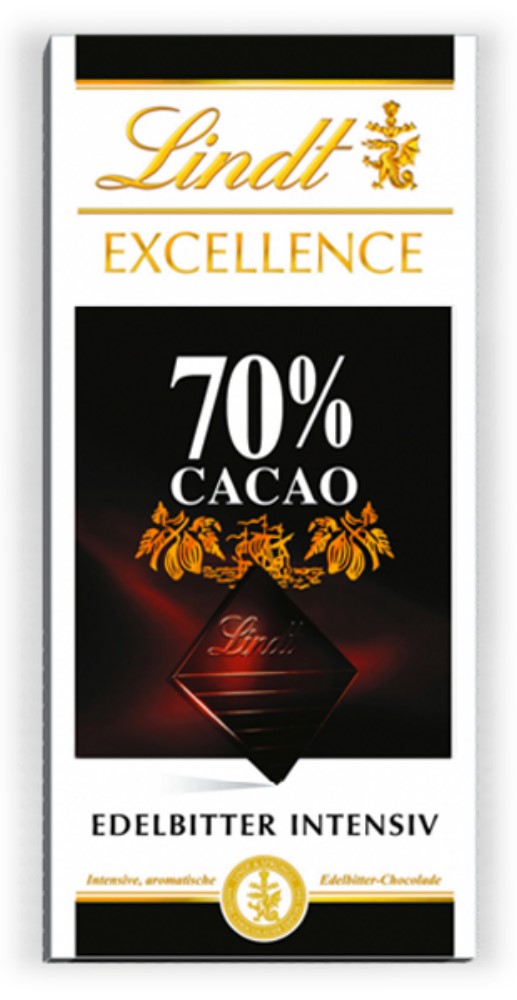 Шоколад Линдт Экселленс 70% какао 100г