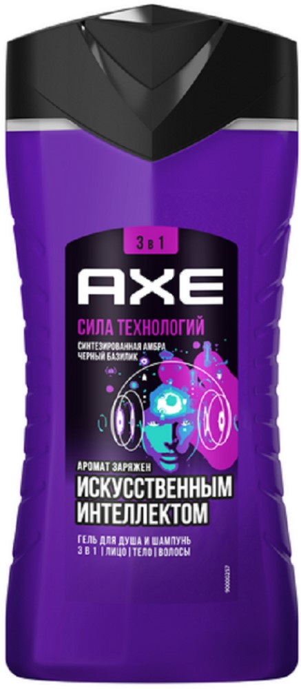Гель для душа АКС Сила технологий 250мл