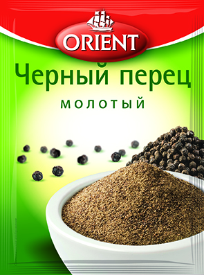 Приправа Ориент черный перец молотый 10г