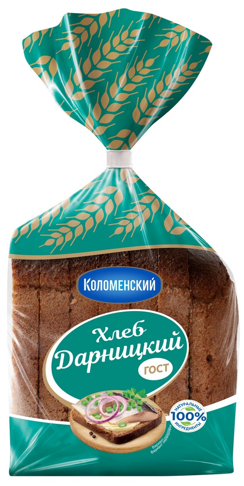 Хлеб Коломенское Дарницкий в нарезке 350г