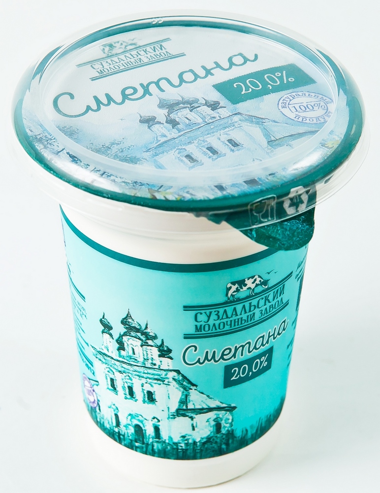 Сметана СуздальскийМЗ 20% 330г