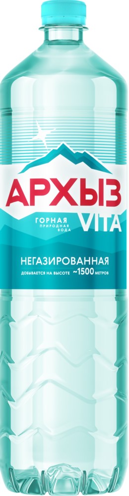 Вода минеральная негазированная Архыз 1,5л