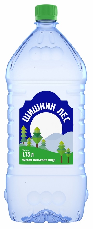 Вода питьевая без газа Шишкин Лес 1,75л 