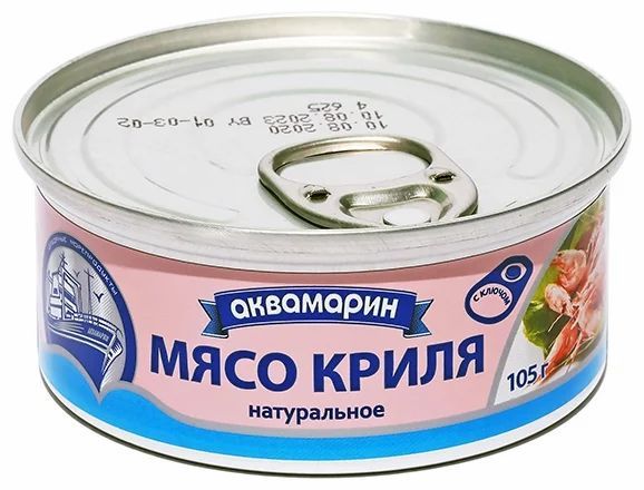 Мясо криля Аквамарин 105г