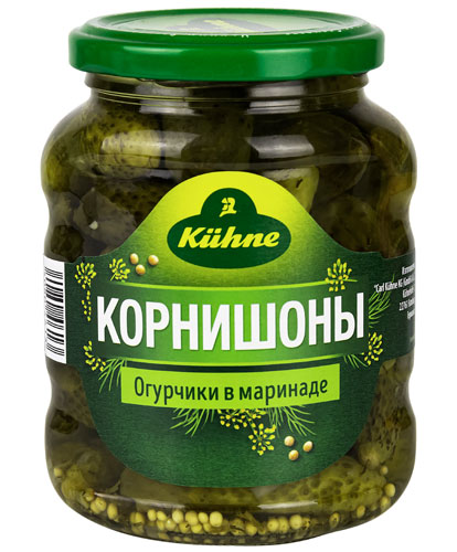 Корнишоны Кюне 330г