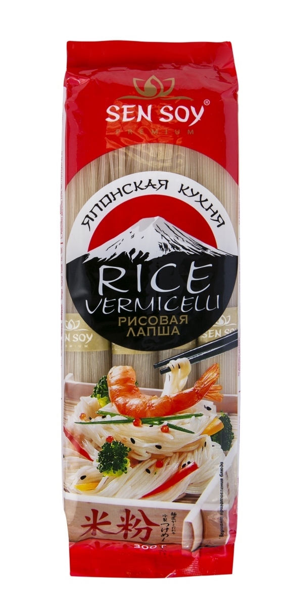 Лапша Сенсой рисовая Rice vermicelli 300г