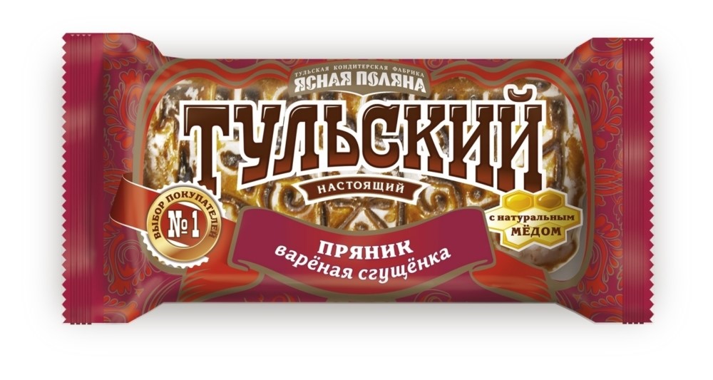Пряники Тульские с начинкой вареная сгущенка 140г