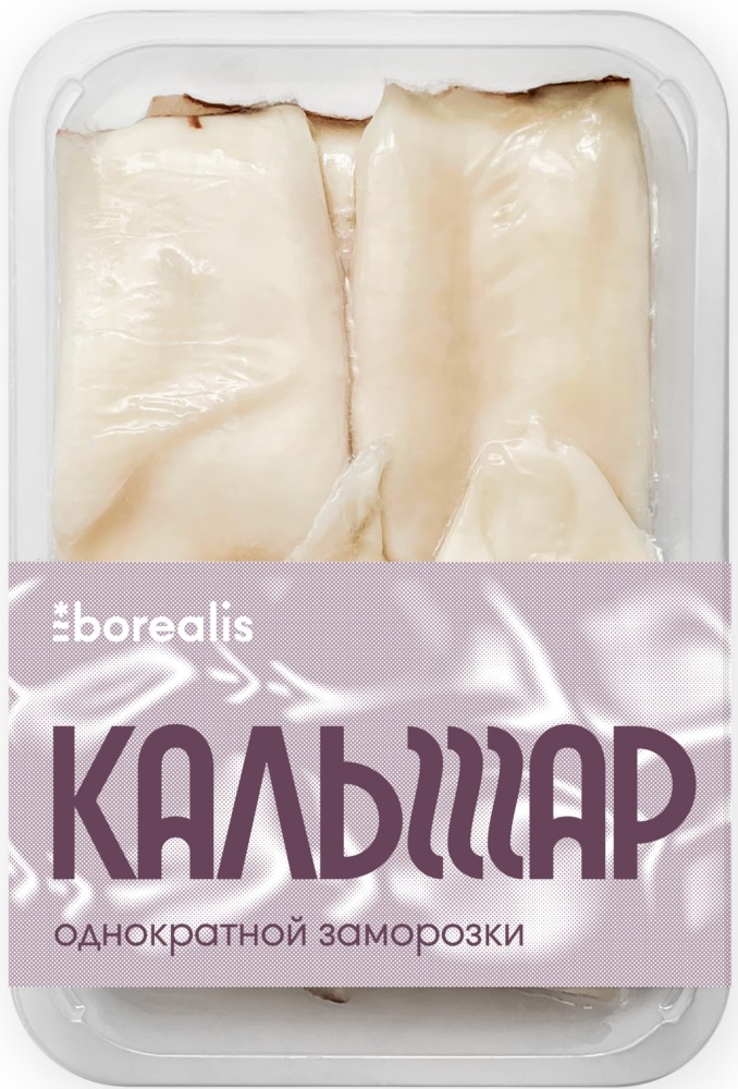 Кальмар Бореалис командорский без кожи свежемороженный 500г