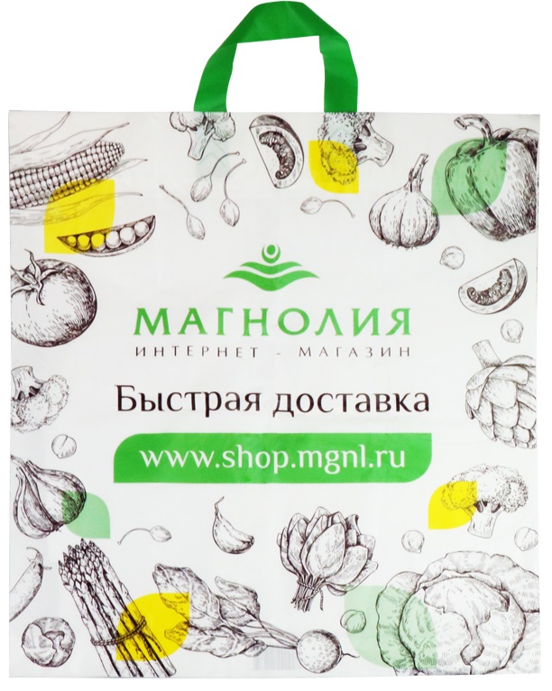 Пакет п/э Магнолия 1шт