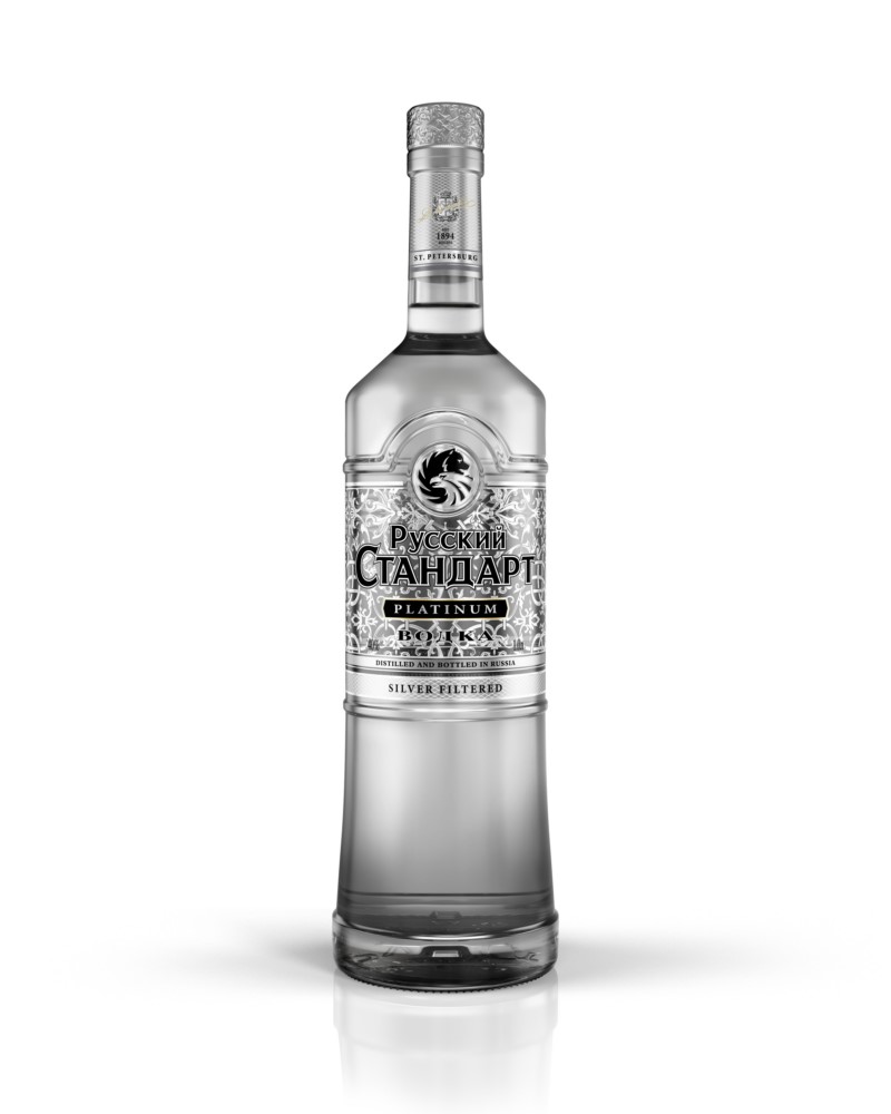 Водка Русский Стандарт Платинум 40% 0,5л