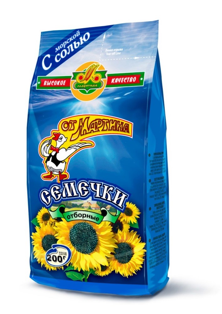 Семечки от Мартина с морской солью 200г