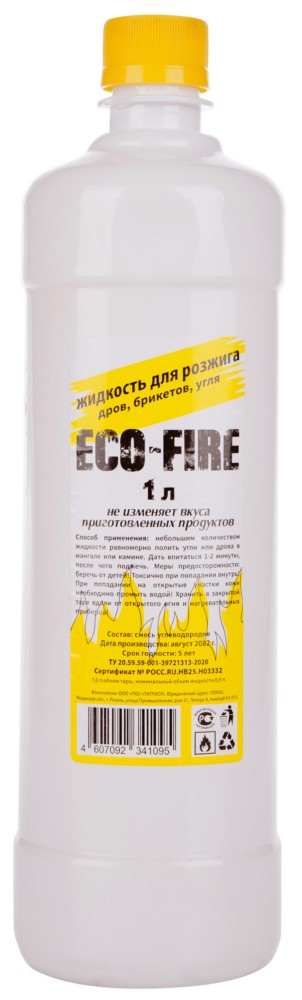 Жидкость для розжига Eco Fire 1 л