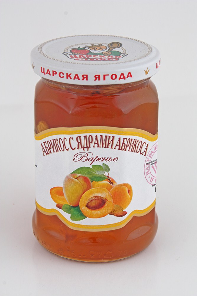 Варенье по-домашнему из абрикосов с ядрами абрикоса 360г