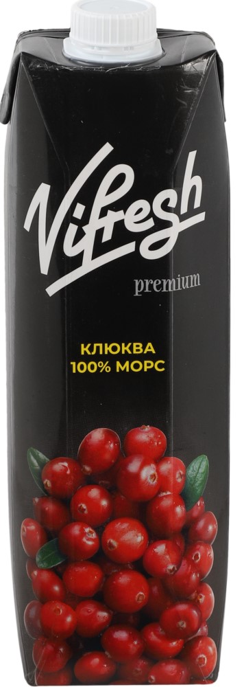 Морс Вифреш клюквенный для детского питания от 3-х лет 1л
