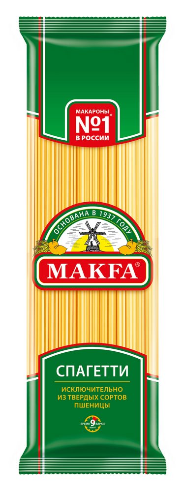 Макаронные изделия Макфа Спагетти Любительская 450г