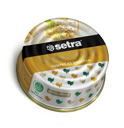 Паштет из индейки 100г Сетра