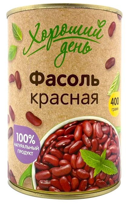 Фасоль красная натуральная  Хороший день