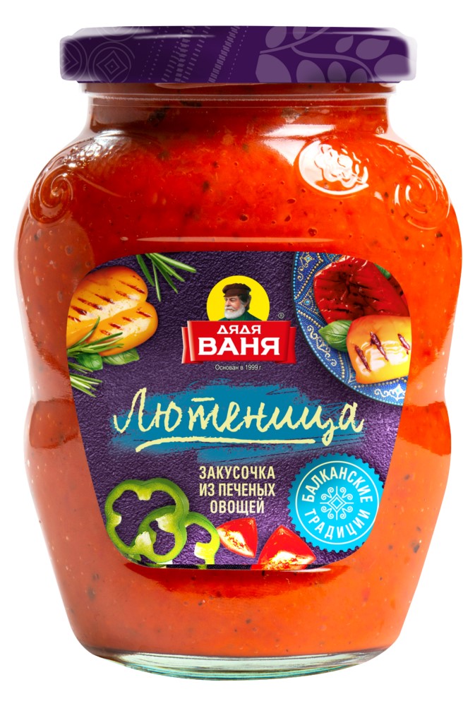 Закусочка Дядя Ваня  Лютеница 370г