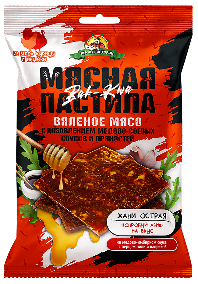 Пастила куриная Хани острая 45г Пенные истории