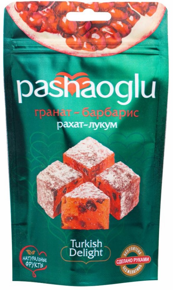 Рахат-Лукум Пашаглы  гранат-барбарис 150г