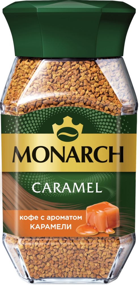 Кофе растворимый Монарх Карамель 95г