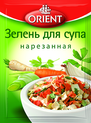 Приправа Ориент зелень для супа нарезанная 14г