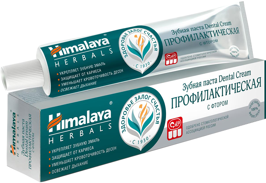 Зубная паста Хималая профилактическая с фтором 100г