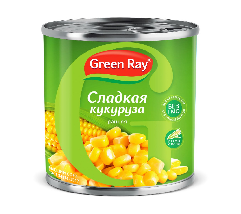 Кукуруза сладкая 425мл ж/б Грин Рэй