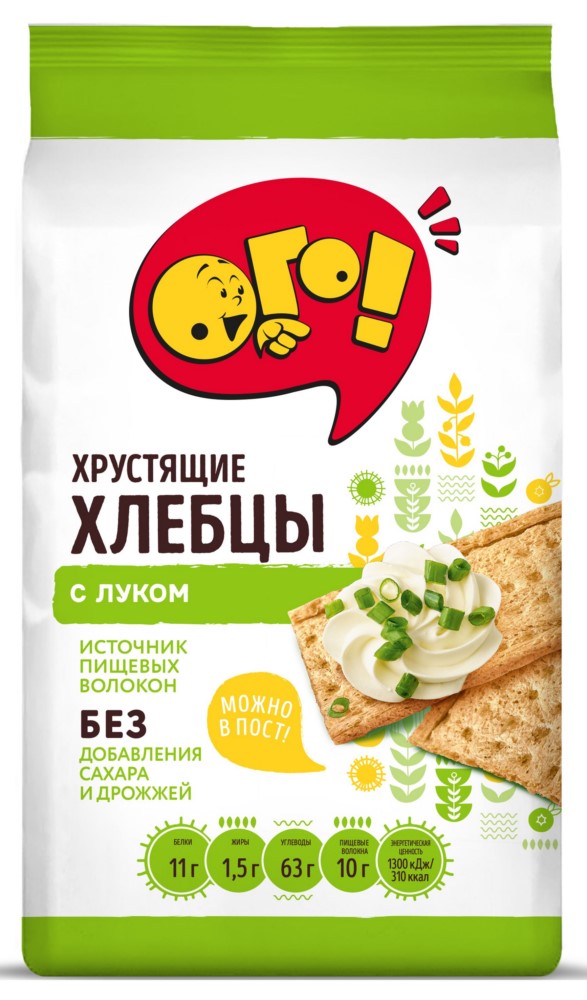 Хлебцы с луком ОГО! 75г
