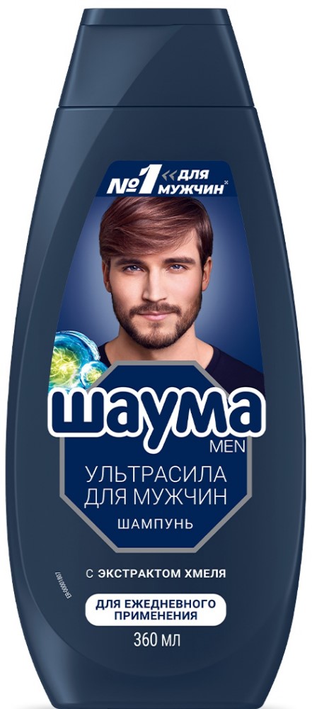 Шампунь Шаума Мен Ультра Сила 360мл