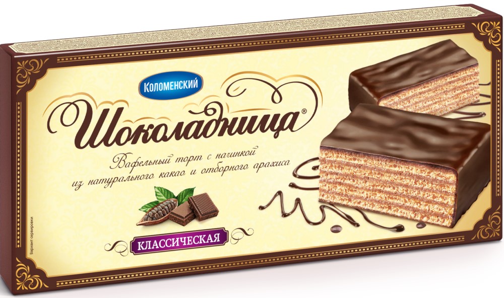Торт Коломенское Шоколадница классический 240г