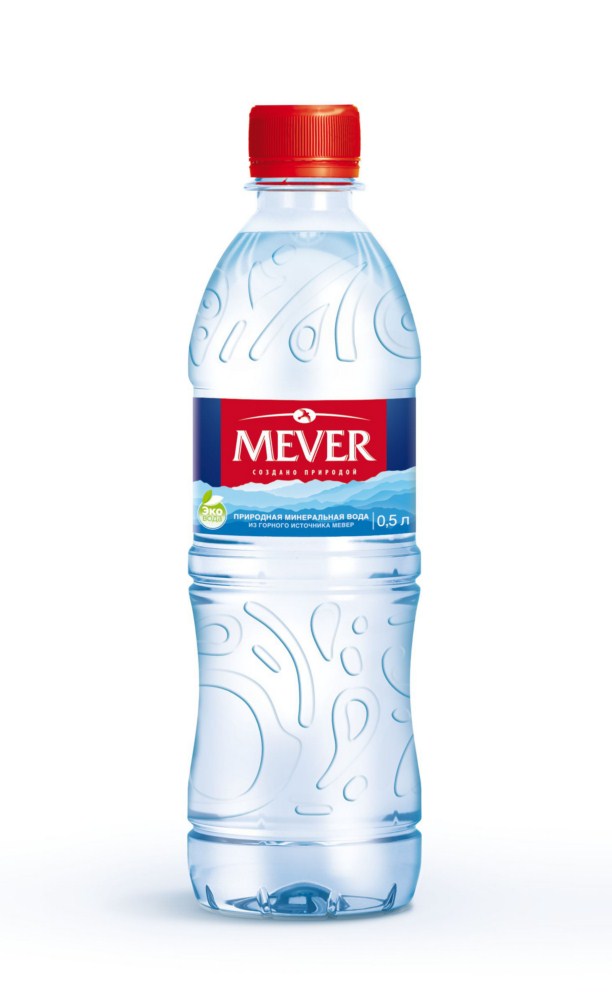 Вода питьевая без газа Мевер 0,5л