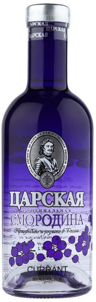 Настойка Царская Оригинальная Смородина горькая 38% 0,5л