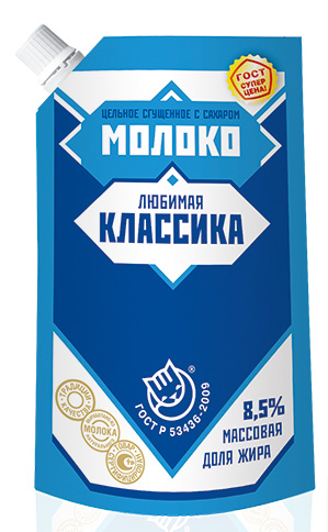 Молоко сгущенное Любимая классика 8,5% 270г