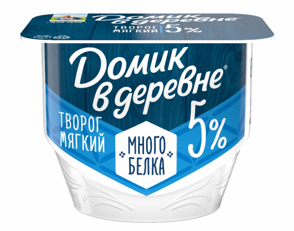 Творог Домик в деревне мягкий 5% 150г