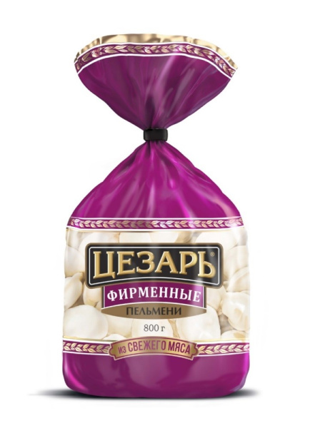 Пельмени  Цезарь фирменные 800г