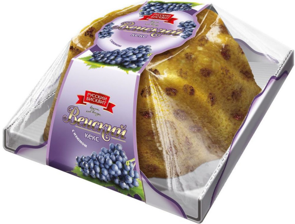 Кекс Венский с изюмом Русский Бисквит 350г