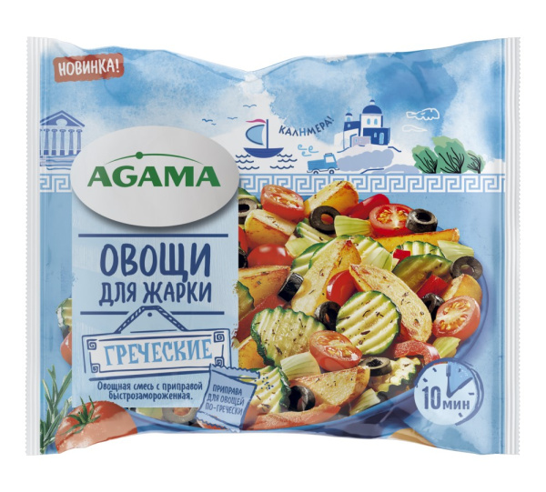 Овощи для жарки Греческие 400г