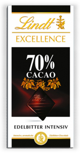 Шоколад Линдт Экселленс 70% какао 100г