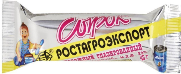 Сырок творожный глазированный РАЭ варенка 45г