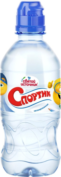 Вода детская Святой Источник Спортик 0,33л