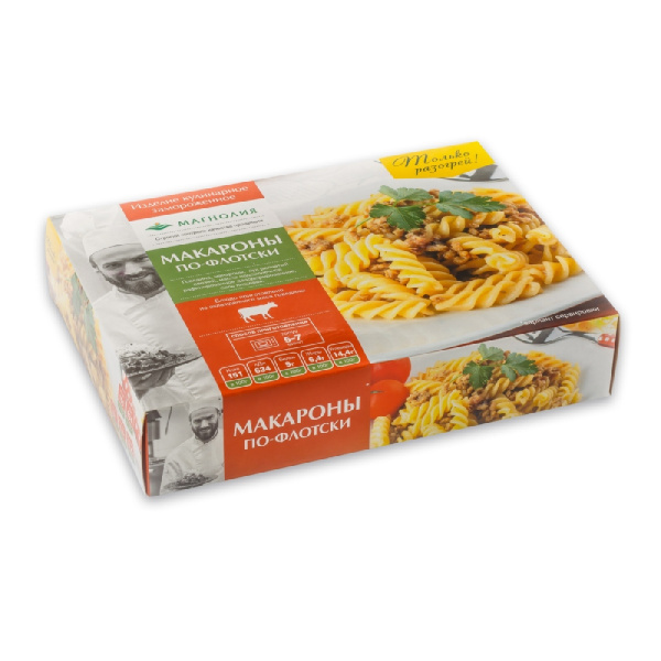 Макароны по-флотски замороженные Магнолия 200г
