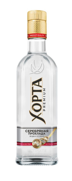 Водка Хорта Серебряная Прохлада 0,7л