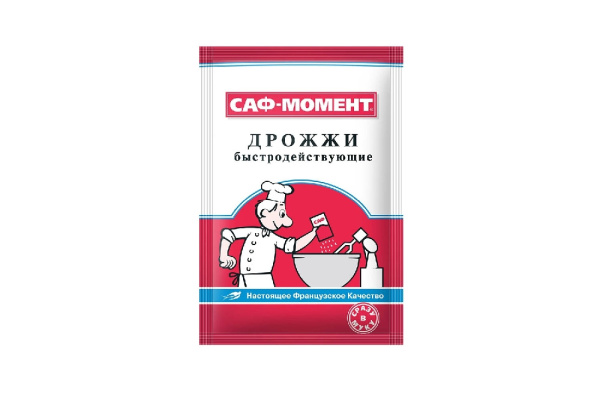Дрожжи хлебопекарные  Саф-Момент сухие быстродействующие 11г