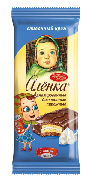 Пирожные бисквитные Аленка 200г