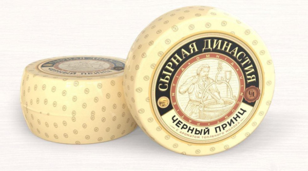 Сыр Черный принц Сырная династия топленое молоко 50% 1кг