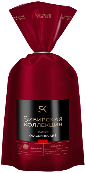 Пельмени Сибирская коллекция классические 700г